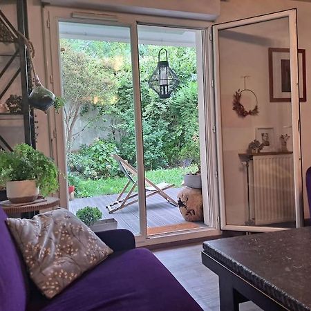ז'נווילייה Appartement Cosy Avec Jardin Et Parking מראה חיצוני תמונה
